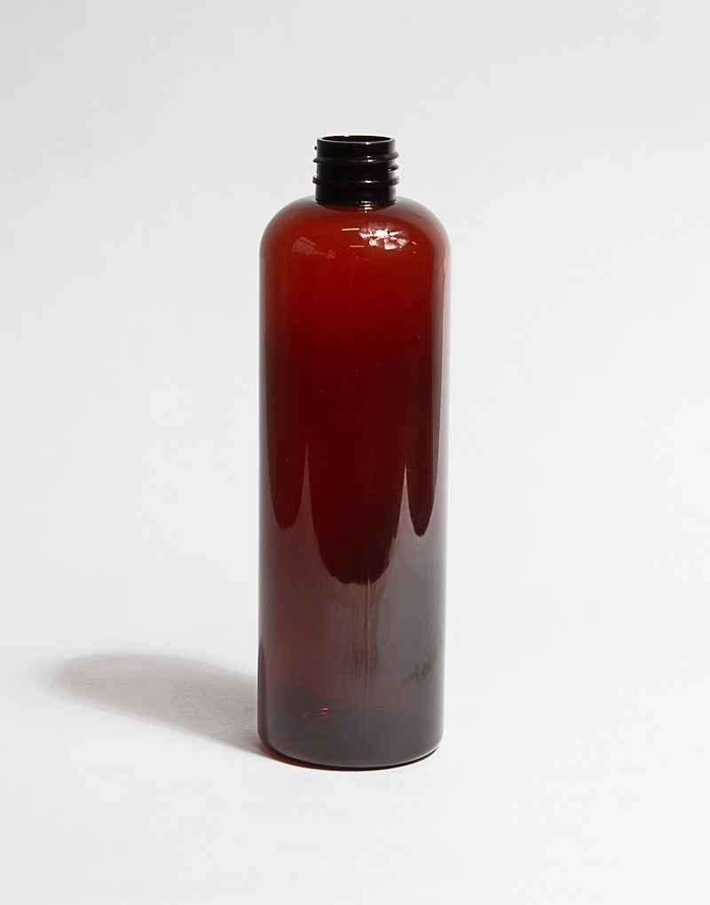 Botella de plástico PET Bala | Color Ámbar | Capacidad: 500ml | Rosca: 28/410 REF 1041N