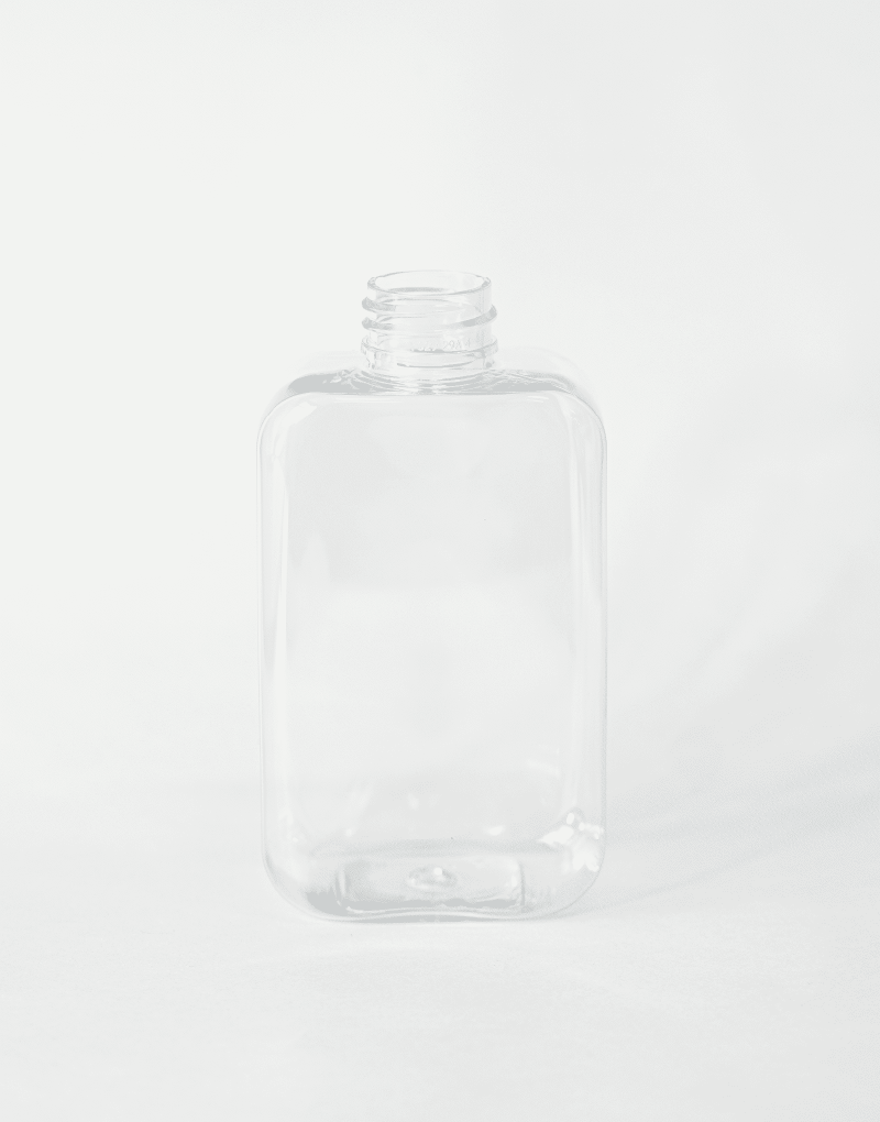 Botella de plástico PET Grecia | Color Transparente | Capacidad: 300ml | Rosca: 28/410 REF 1059N