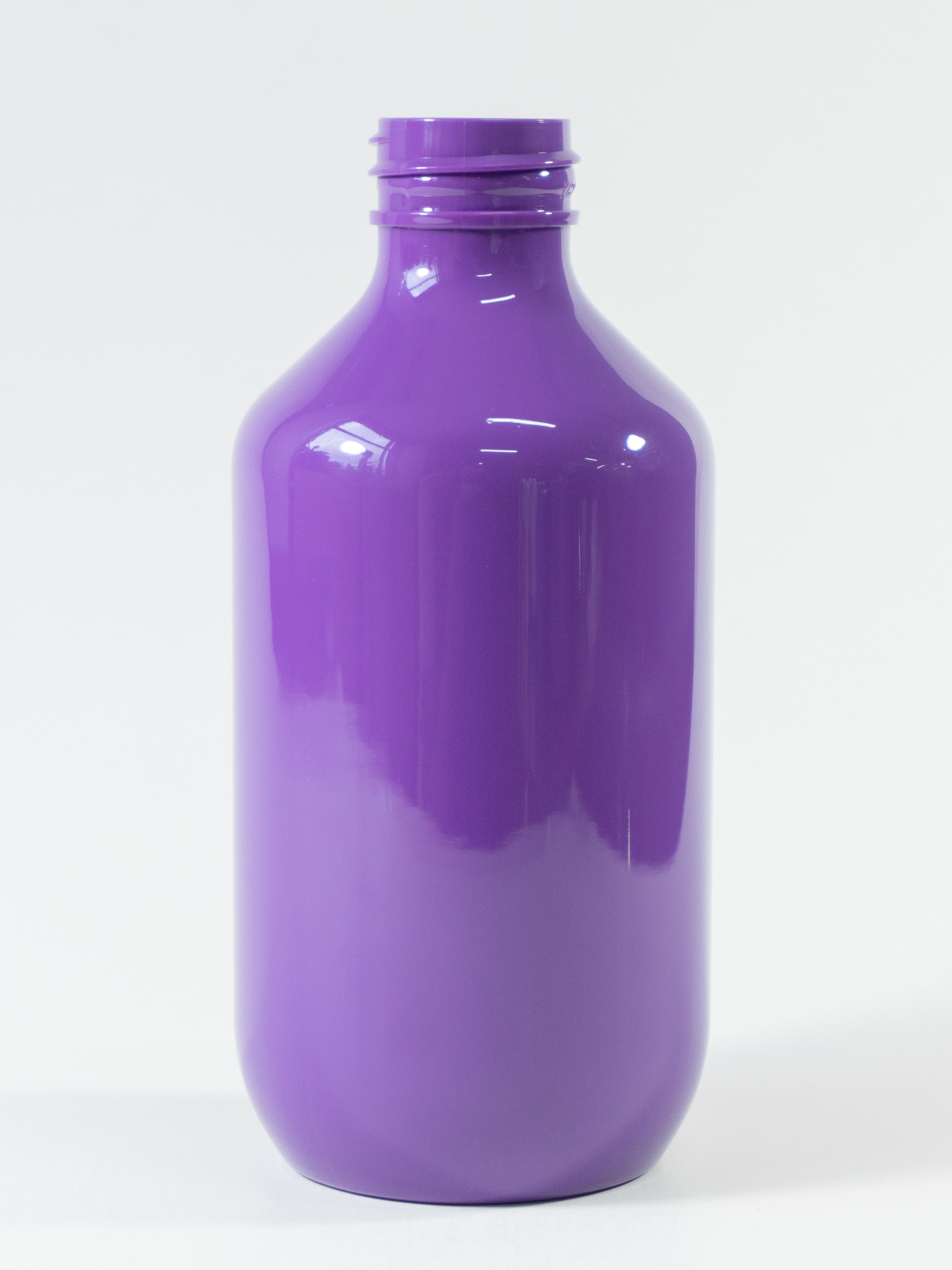 Botella de plástico PET Bonaire | Morado | Capacidad: 300ml | Rosca: 28/410 REF 11237