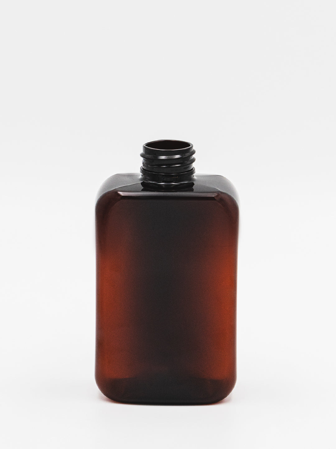 Botella de plástico PET Grecia | Color Ambar  | Capacidad: 300ml | Rosca: 28/410 REF 1060N